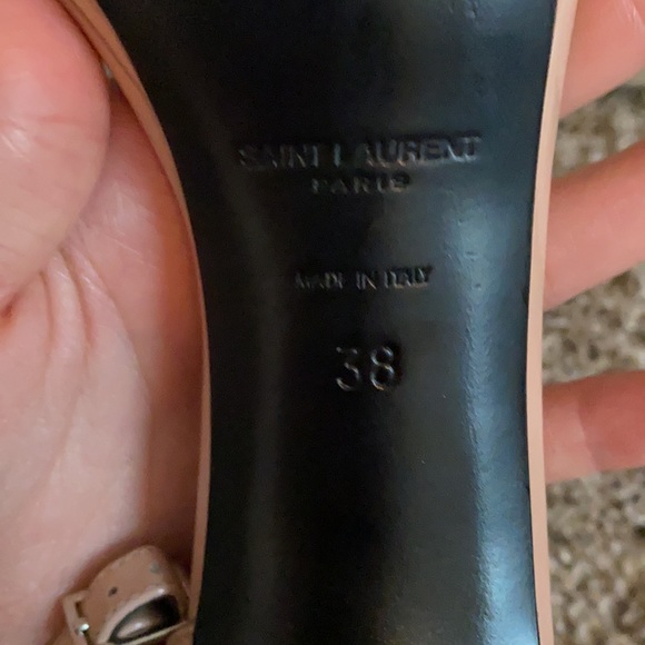 Saint Laurent Ankle Strap Sandal - Picture 4 of 8